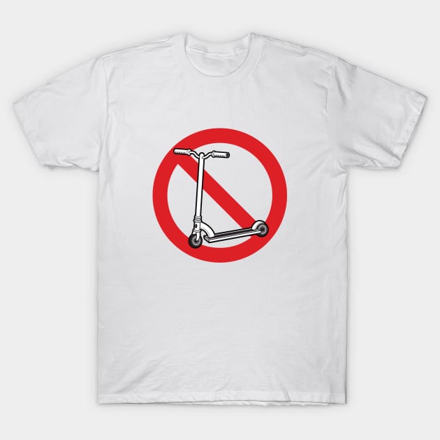 Scooter Free Zone T-Shirt by Woah_Jonny